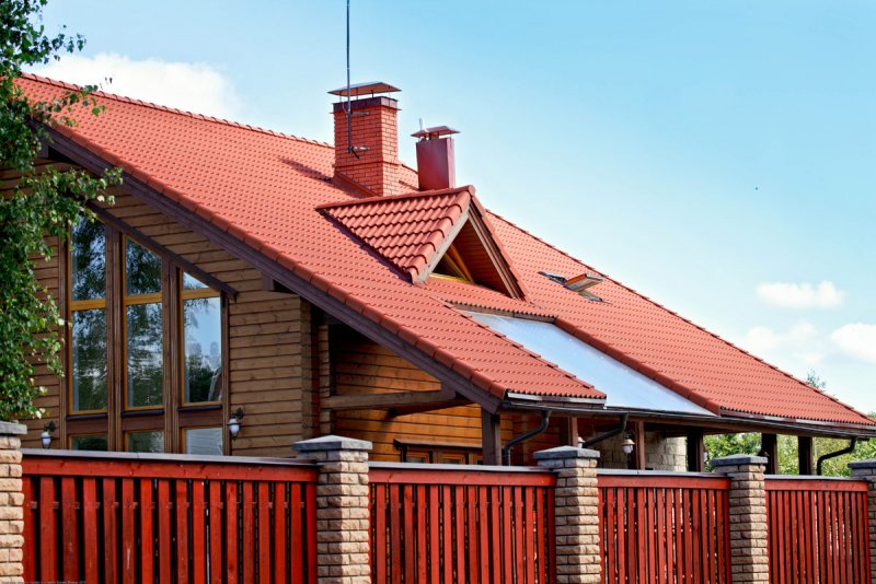 Металлочерепица Монтеррей RAL 3009