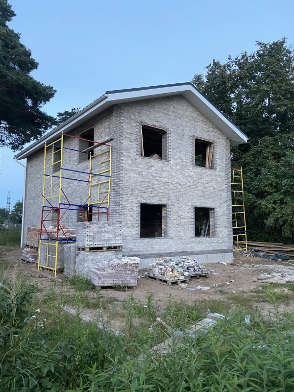 Коттедж из лего кирпича