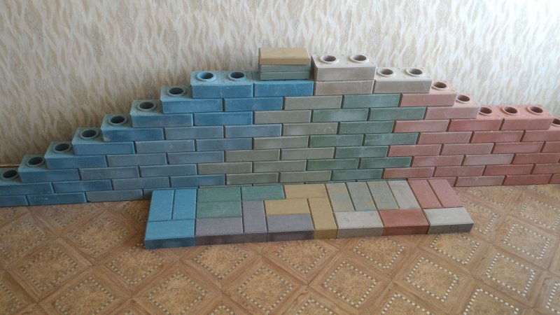 Лего кирпич фасад