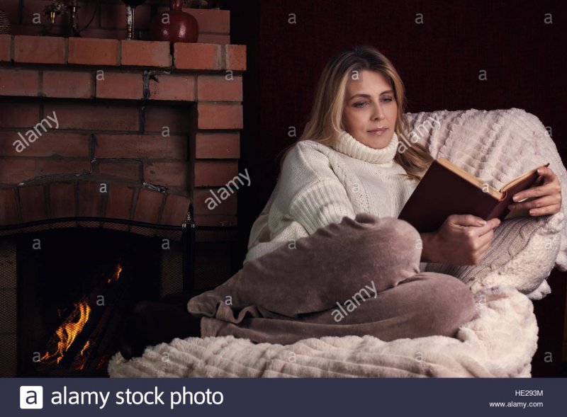 Уютный вечер с книгой