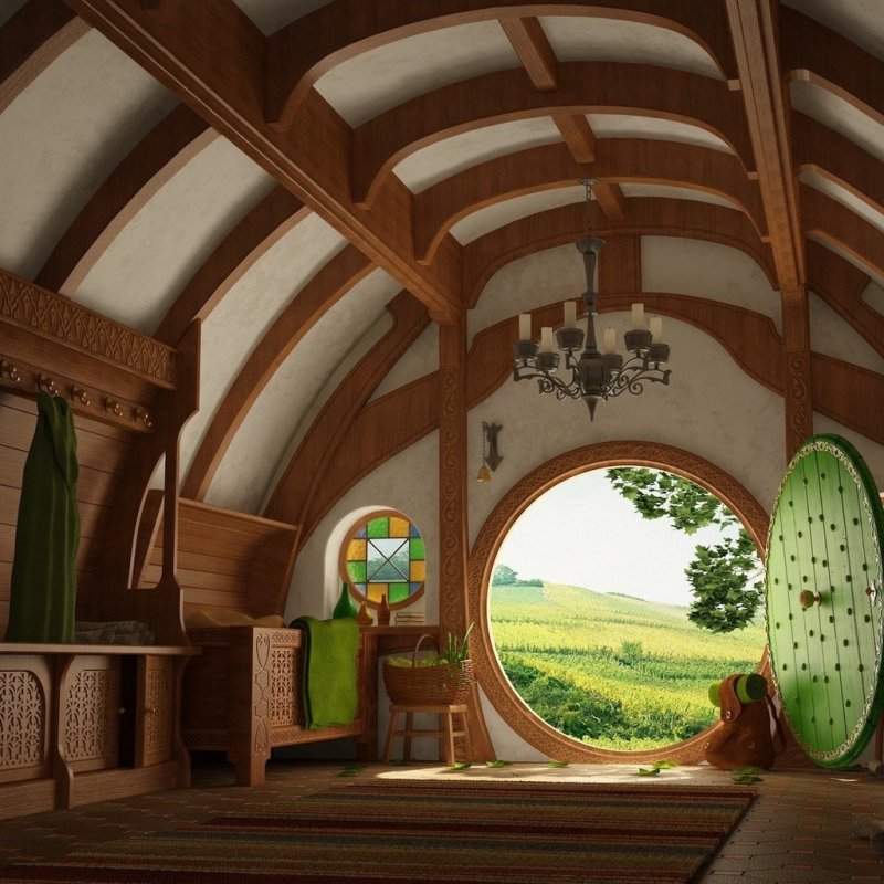 «The Hobbit House» («дом хоббитов»)