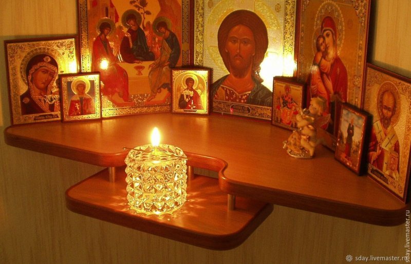 Домашний иконостас староверов