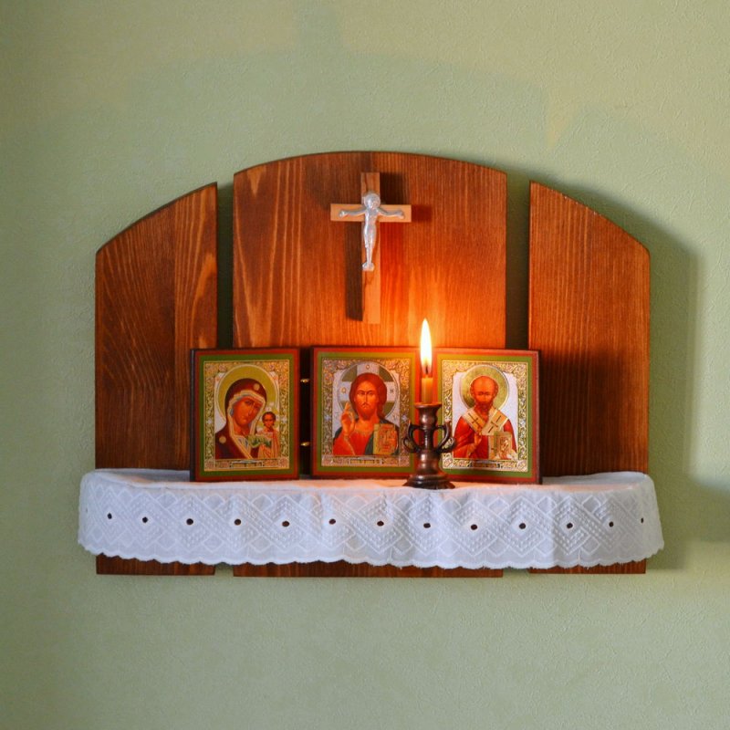 Вышивка домашний иконостас