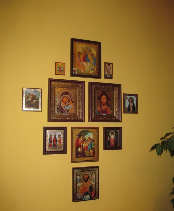 Иконы в современной квартире