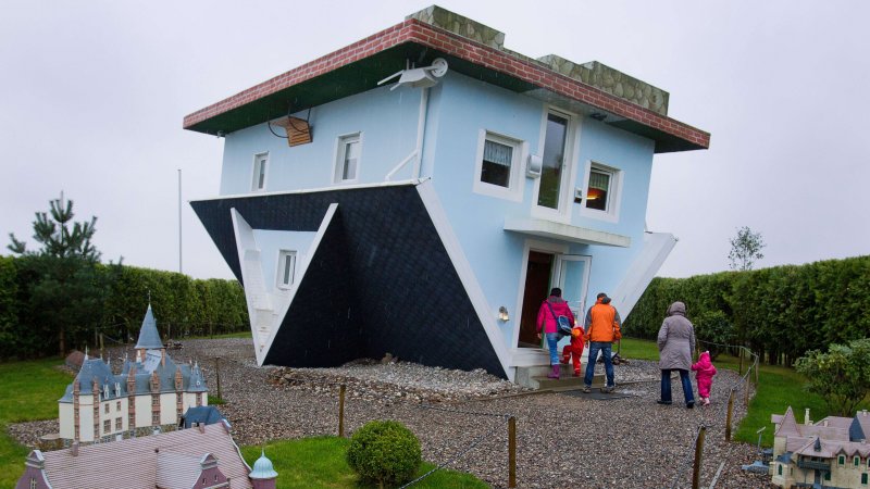Дом перевертыш Кострома