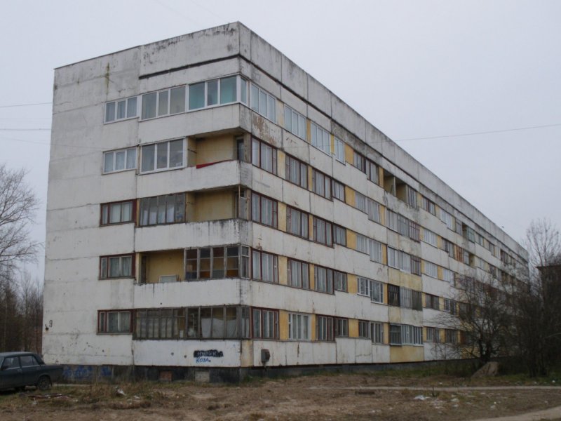 Панельный дом корабль