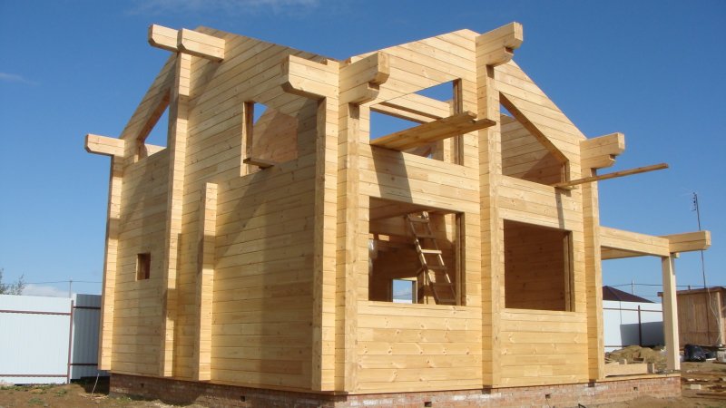 Постройки из профилированного бруса