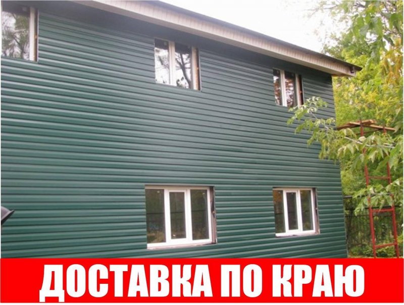 Металлический сайдинг евродоска рал 6005