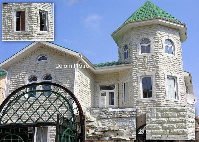 Дагестанский камень Доломит белый