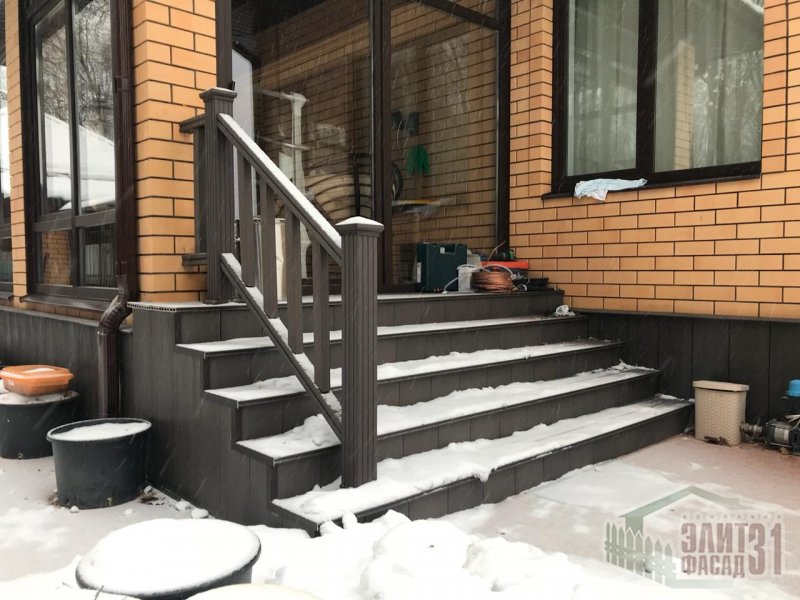 Ступени из кирпича