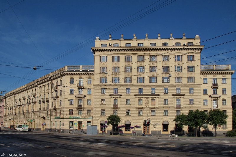 Суворовский проспект СПБ