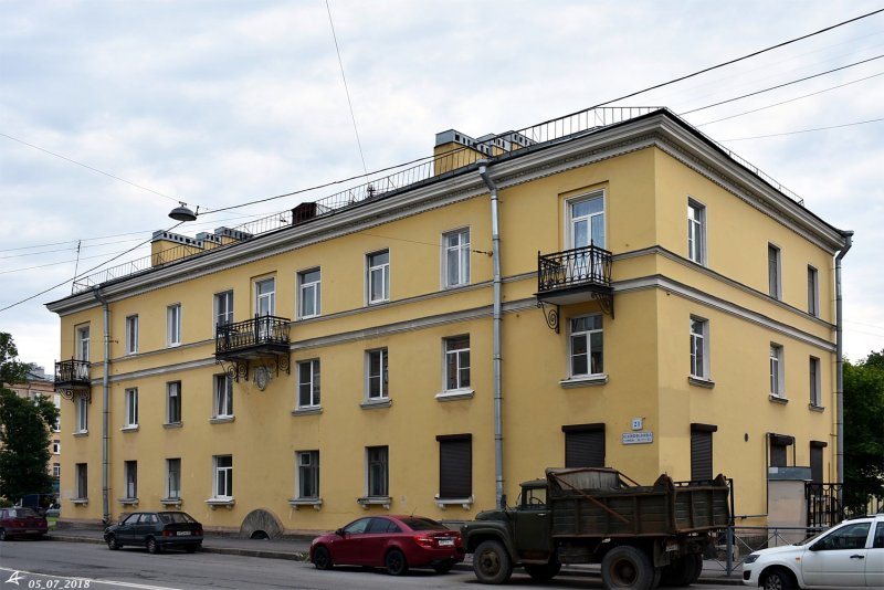 Улица Панфилова дом 23 Санкт Петербург