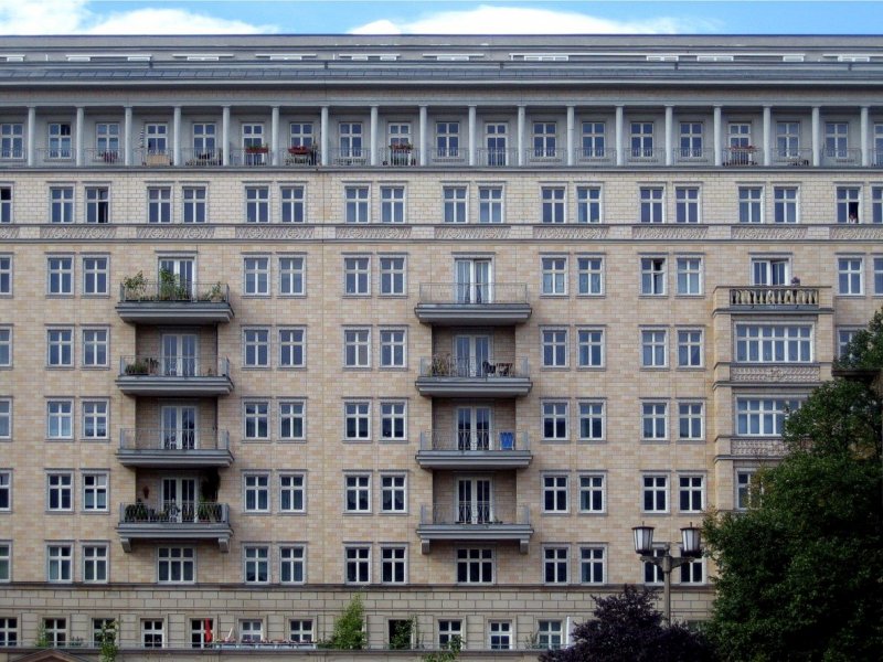 Фасады сталинских домов