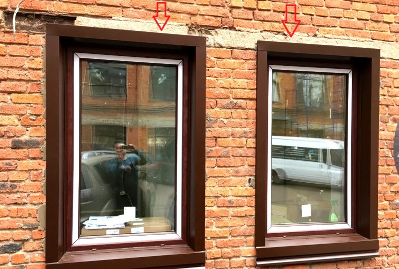 Черные пластиковые окна