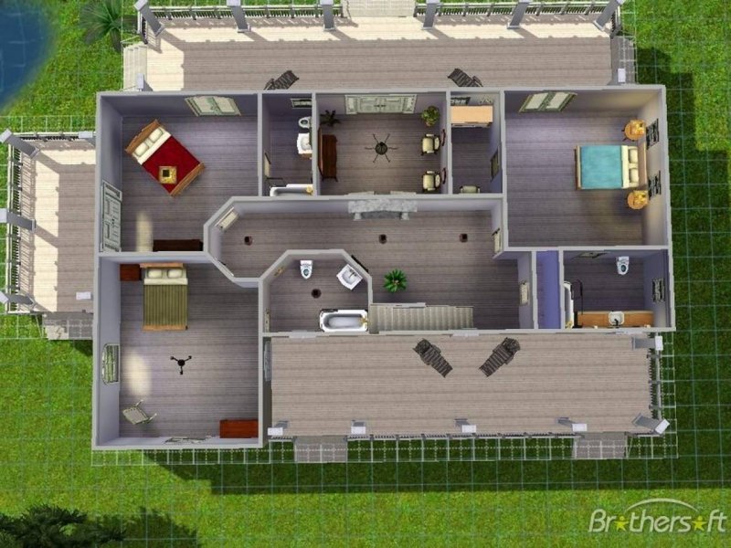 SIMS 4 House ideas