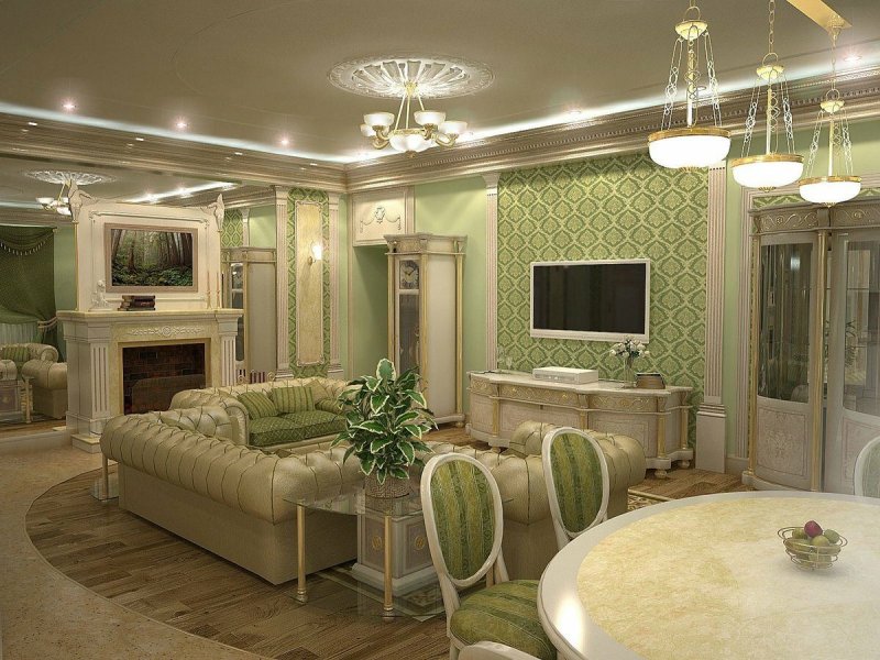 Классический стиль в интерьере квартиры