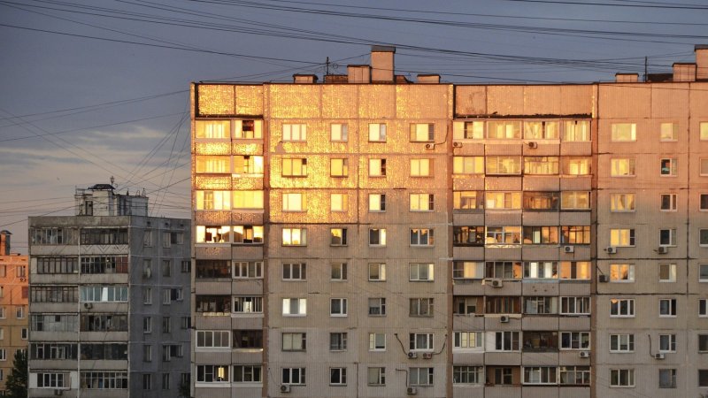 Панельный дом Россия