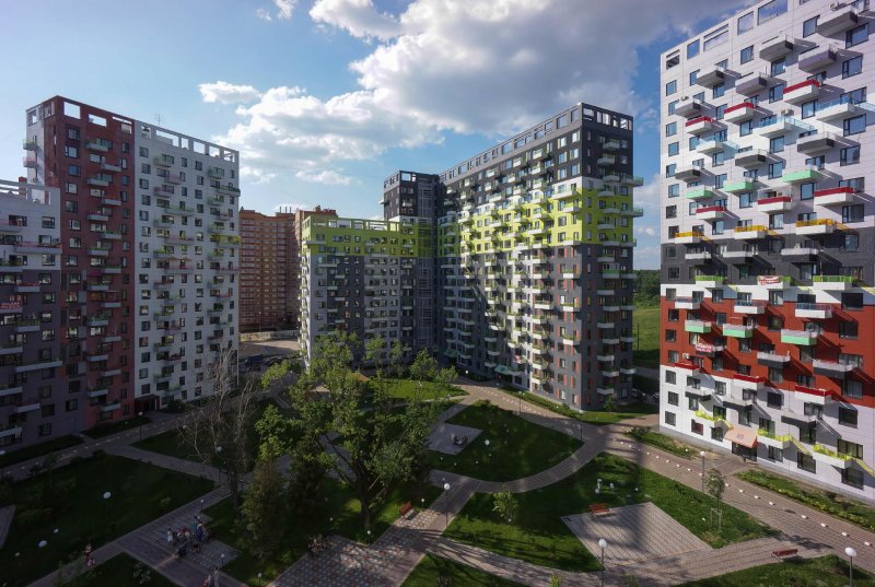 Современные многоэтажки