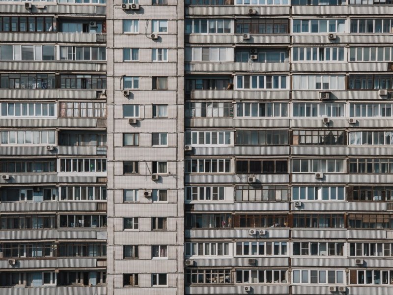 Старые многоэтажки