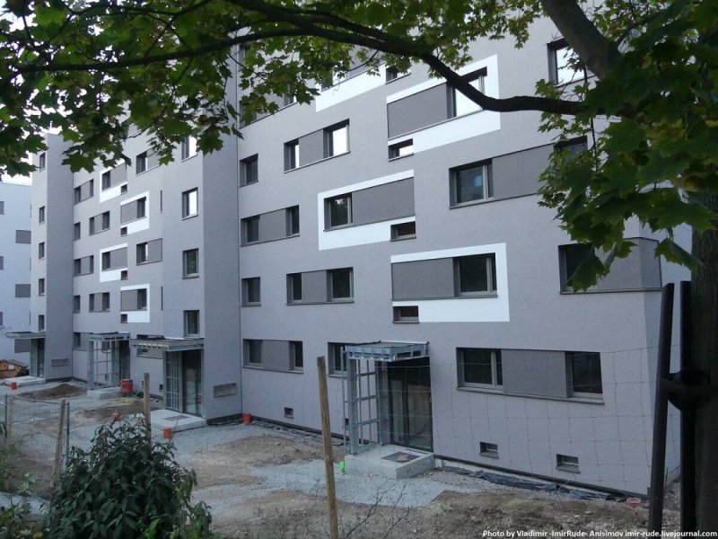 Реновация панельных пятиэтажек Германия