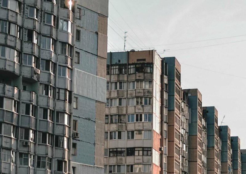 Панельные многоэтажки в России