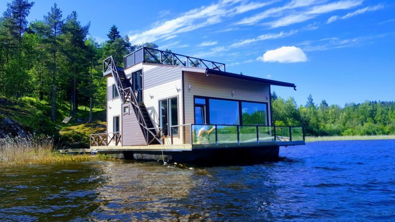 Houseboat Rauhala Лахденпохья