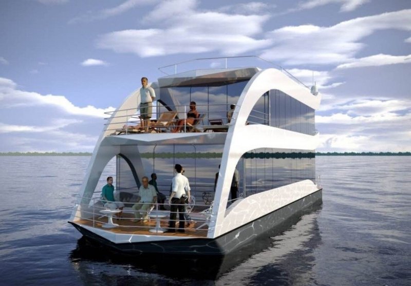 Houseboat Fisher 155