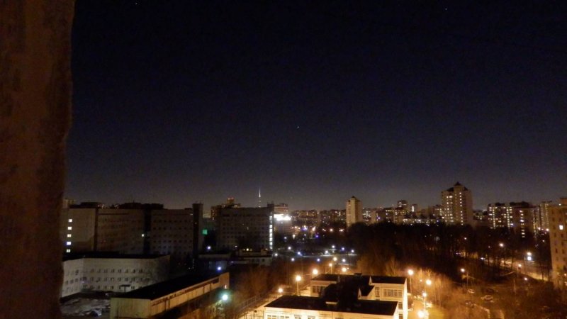 Вид из окна седьмого этажа