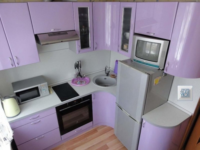 Планировка кухни п3 трешка