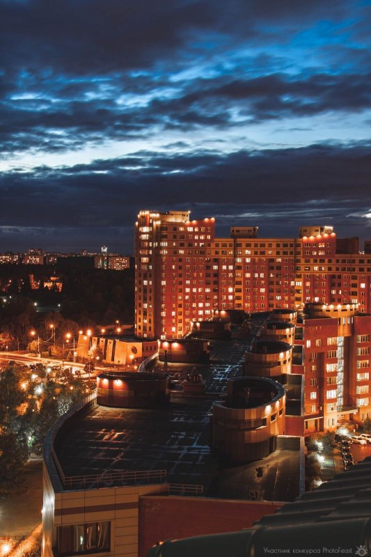 Ночной Новосибирск МЖК