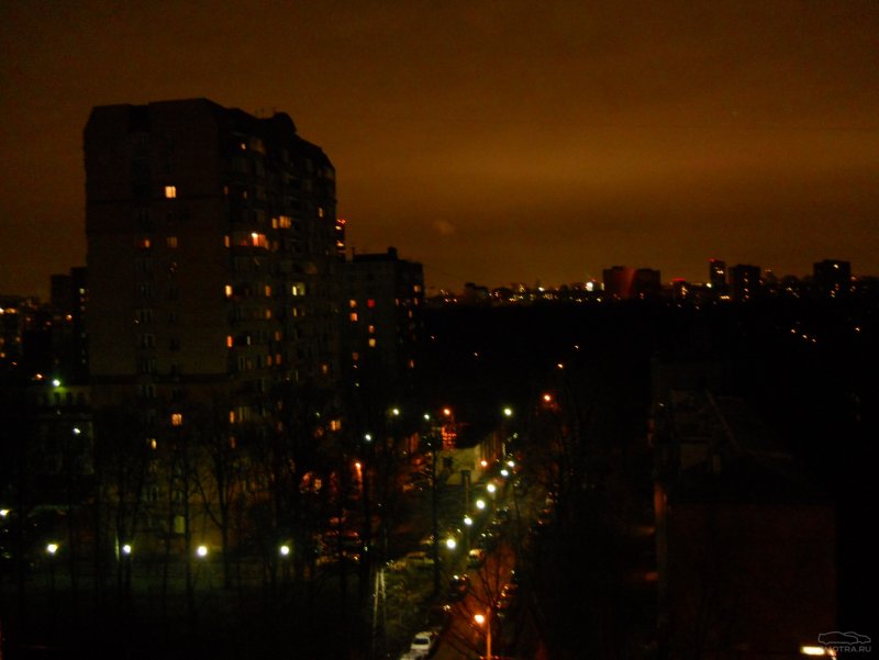 Ночной вид с окна