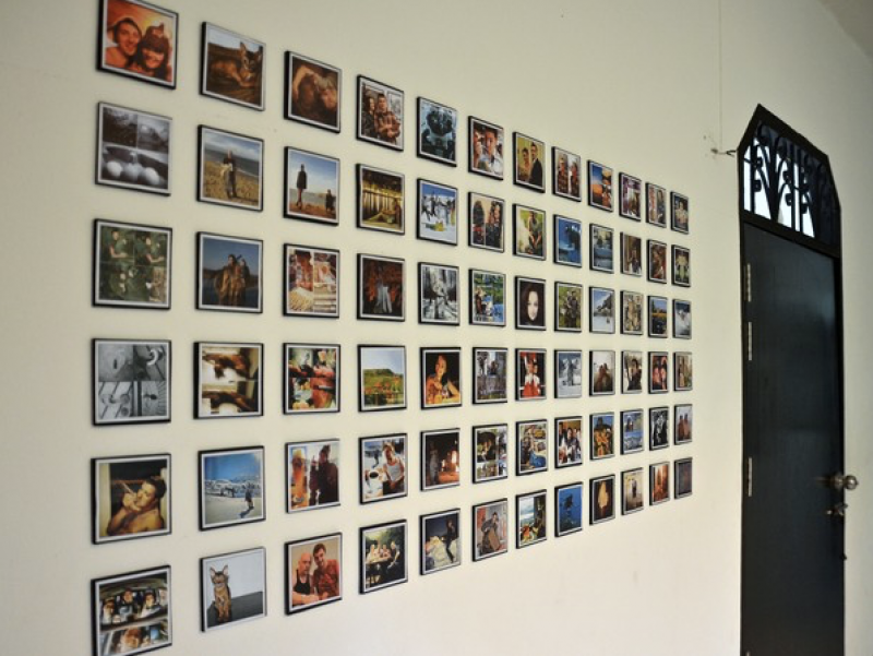 Фоторамки в интерьере