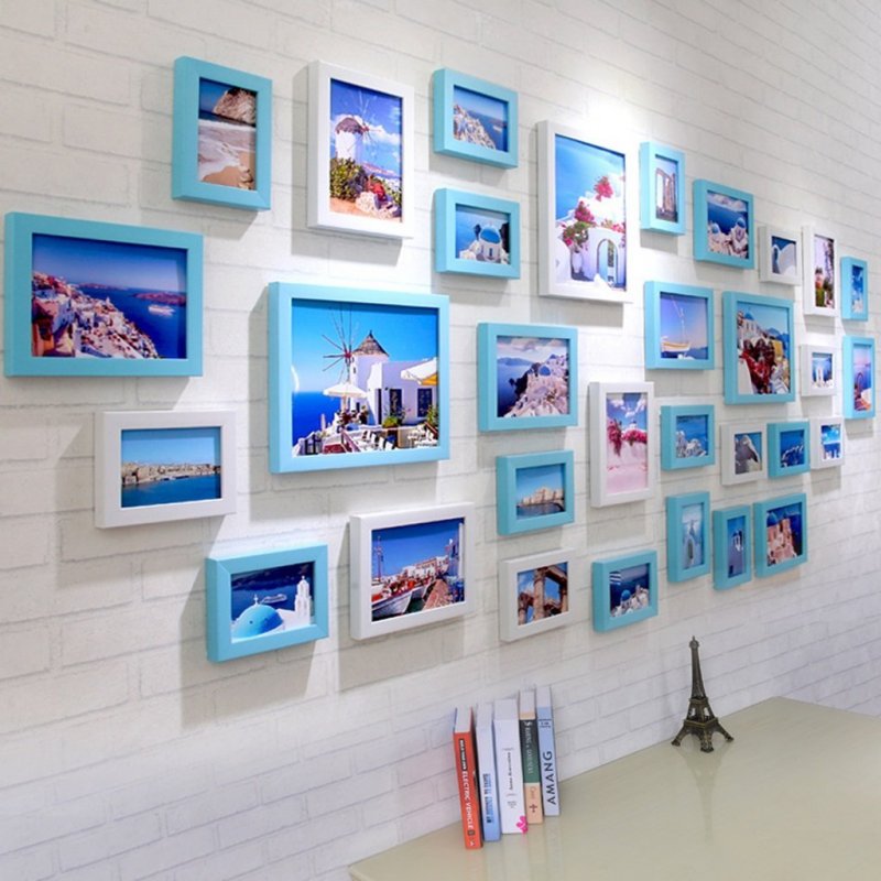 Фоторамки в интерьере