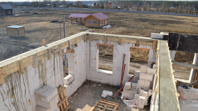 Этапы строительства из газобетона