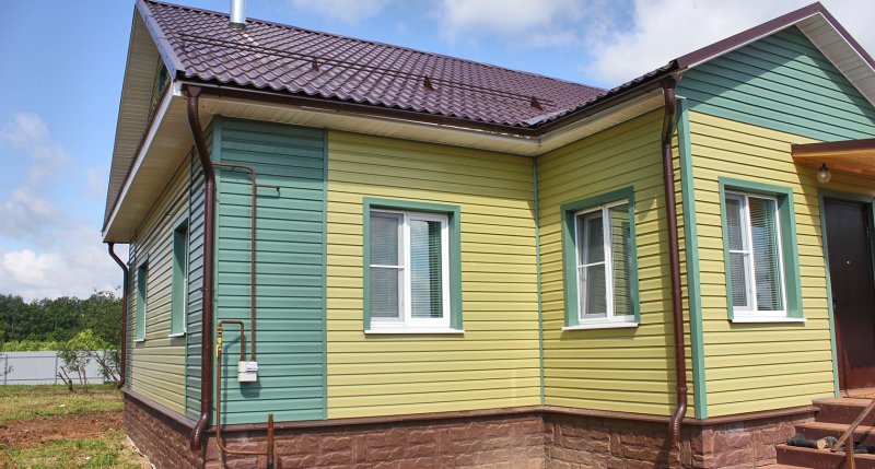 Сайдинг в деревне