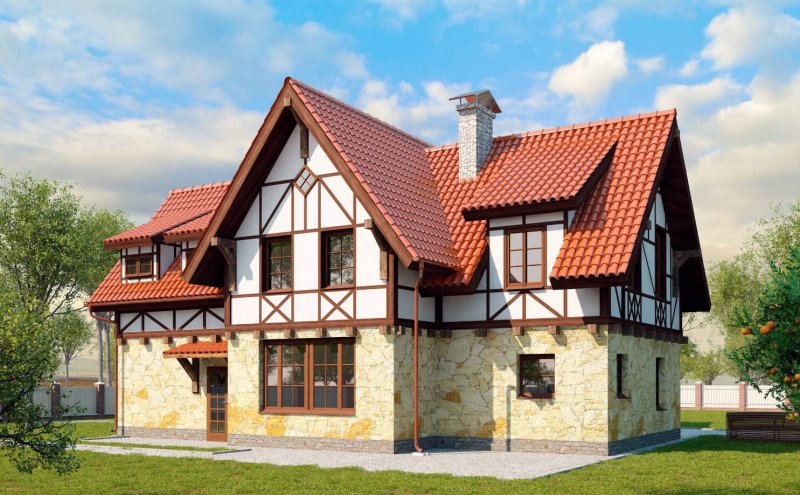 Фасады фахверк Германия