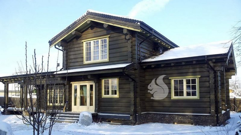 Проекты норвежских рубленных домов
