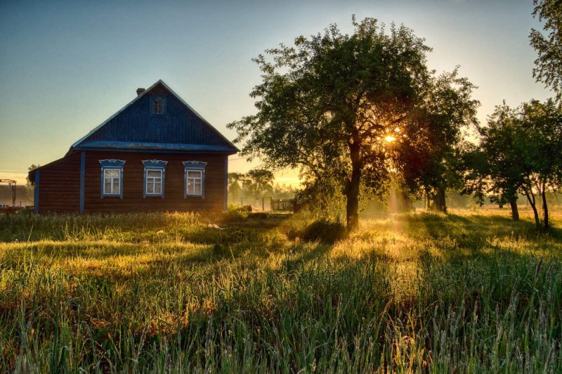 Деревенский домик