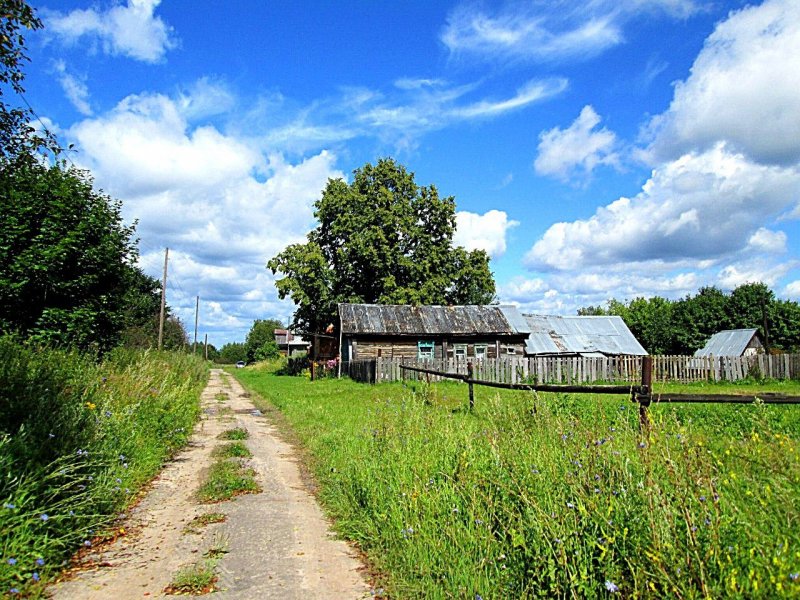 Деревенский дом