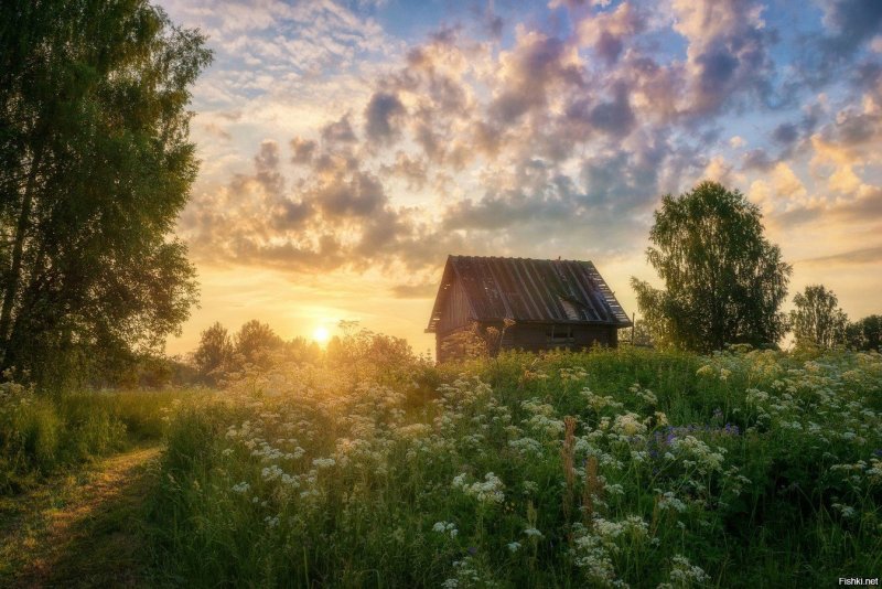 Осень в деревне