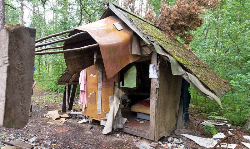 Жизнь и быт московских бомжей