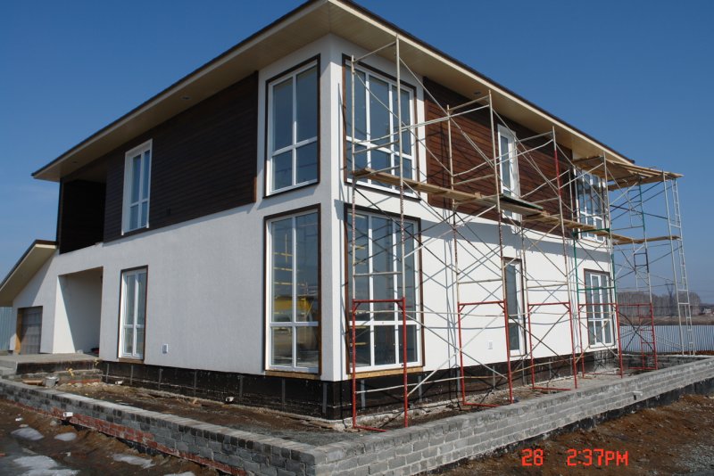 Каркасные 2х этажные дома