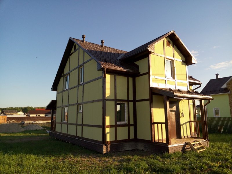 Фасад каркасника