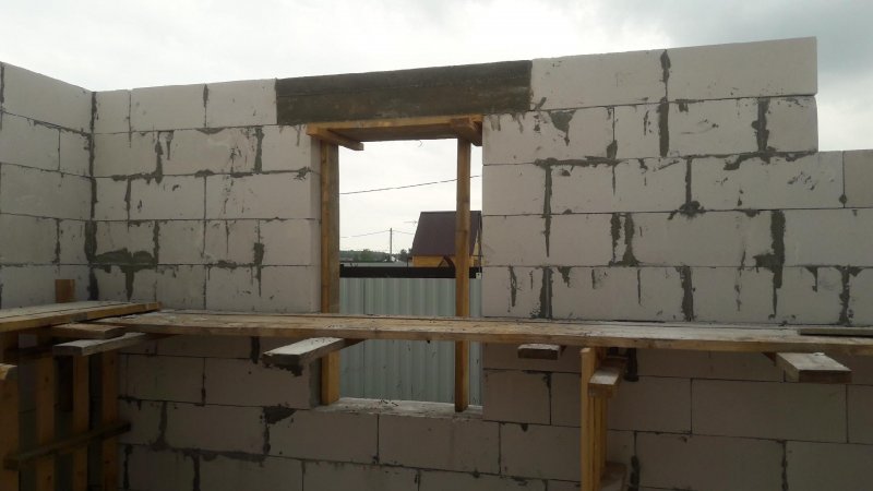 Дом из газобетона за 1000000 рублей