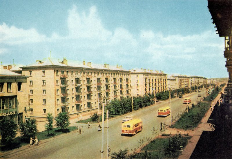 Карла Маркса Новосибирск 60-е 70-е