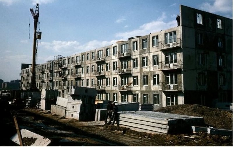 Панельное домостроение Хрущёв