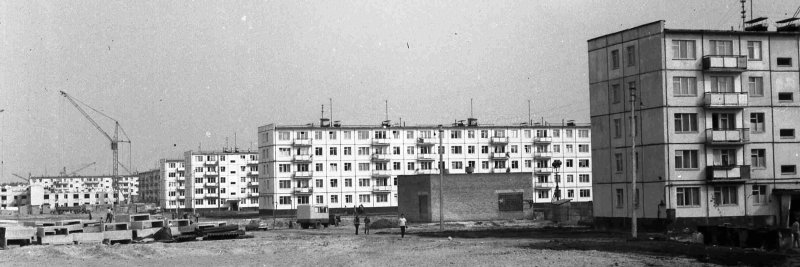 Хрущевки в 1960е