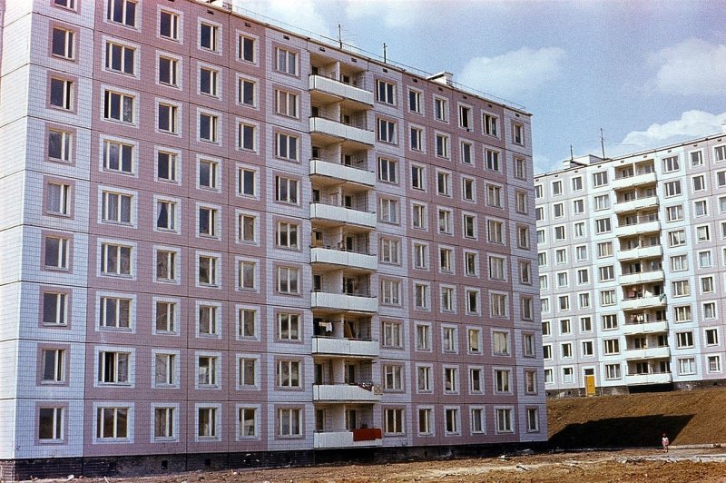 Панельные многоэтажки СССР