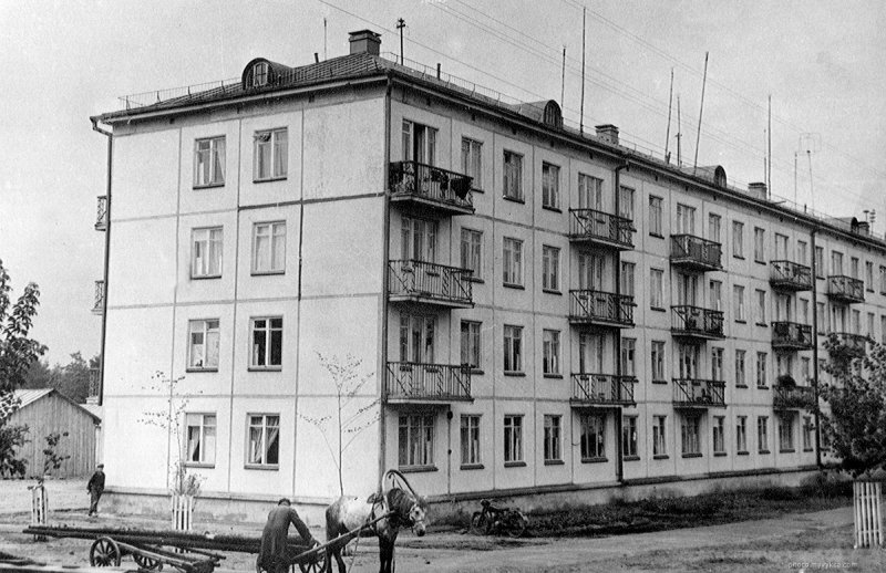 Экспериментальный крупнопанельный дом в г. Выксе