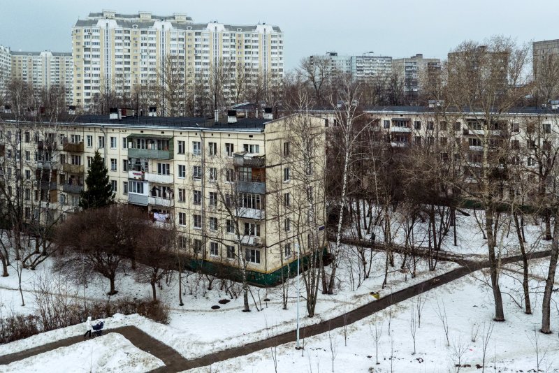 Хрущевка в Москве